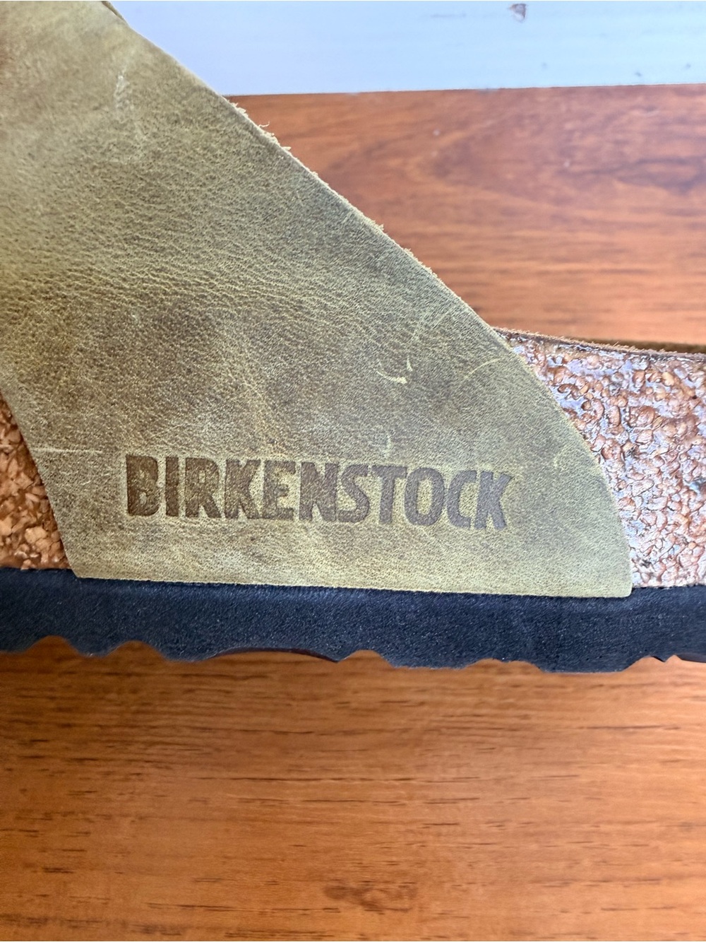 Birkenstock Gizeh Braided Olive Green Sandals 37 - Picture 8 of 11